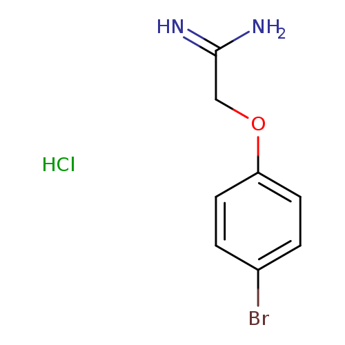 2-(4-bromophenoxy)ethanimidamide hydrochloride