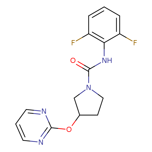 N-(2,6-difluorophenyl)-3-(pyrimidin-2-yloxy)pyrrolidine-1-carboxamide