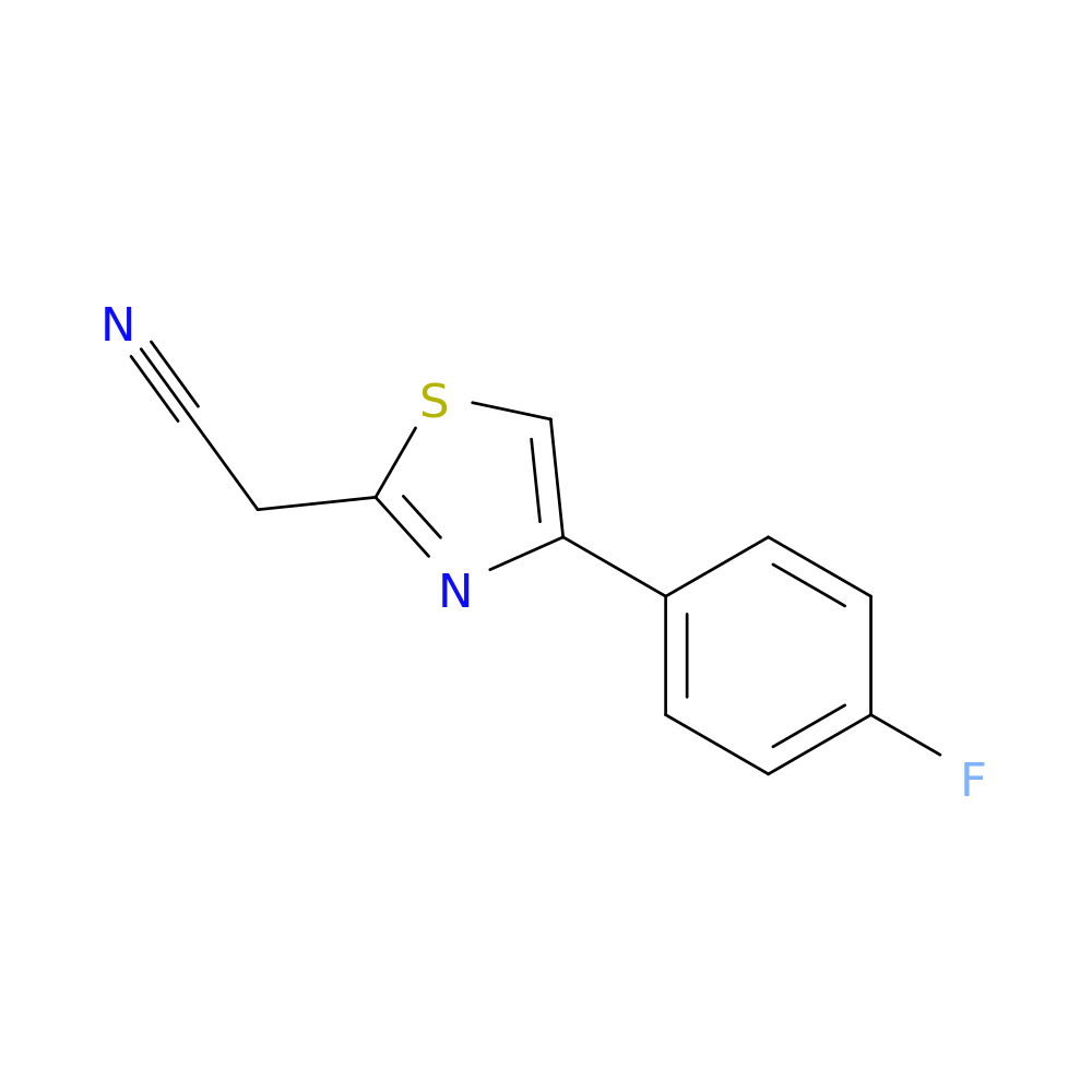 2-[4-(4-Fluorophenyl)-1,3-thiazol-2-yl]acetonitrile
