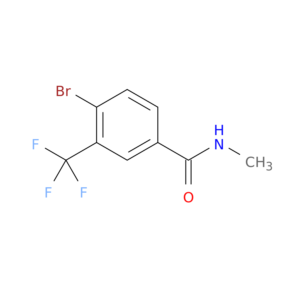 4-Bromo-n-methyl-3-(trifluoromethyl)benzamide