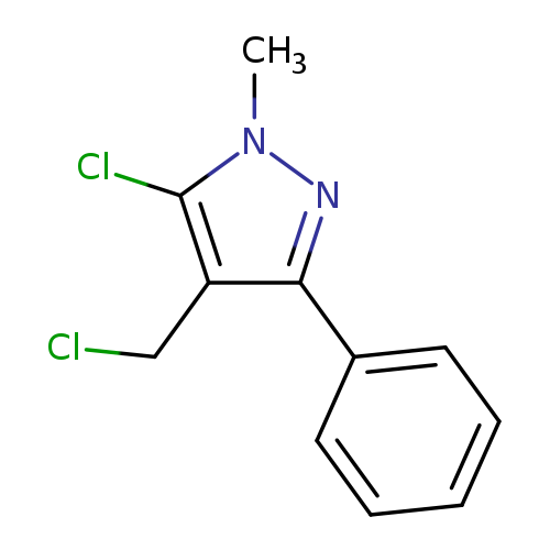 5-Chloro-4-(chloromethyl)-1-methyl-3-phenyl-1H-pyrazole