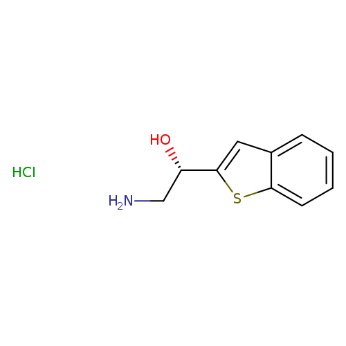 (1S)-2-amino-1-(1-benzothiophen-2-yl)ethan-1-ol hydrochloride