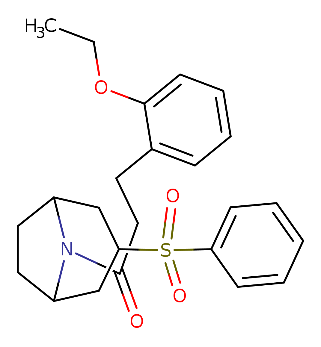 1-[3-(benzenesulfonyl)-8-azabicyclo[3.2.1]octan-8-yl]-3-(2-ethoxyphenyl)propan-1-one
