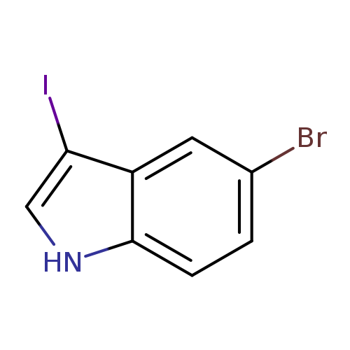 5-Bromo-3-iodo-1H-indole