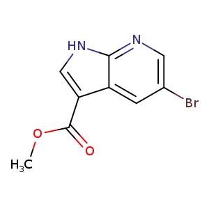 methyl 5-bromo-1H-pyrrolo[2,3-b]pyridine-3-carboxylate