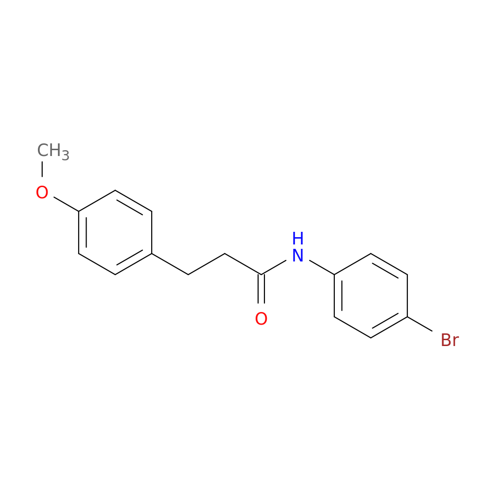 N-(4-bromophenyl)-3-(4-methoxyphenyl)propanamide