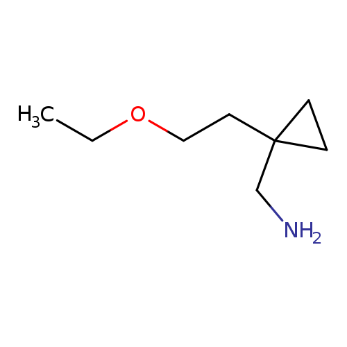 [1-(2-ethoxyethyl)cyclopropyl]methanamine