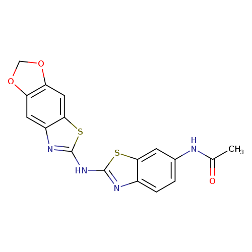 N-[2-({4,6-dioxa-10-thia-12-azatricyclo[7.3.0.0^{3,7}]dodeca-1(9),2,7,11-tetraen-11-yl}amino)-1,3-benzothiazol-6-yl]acetamide