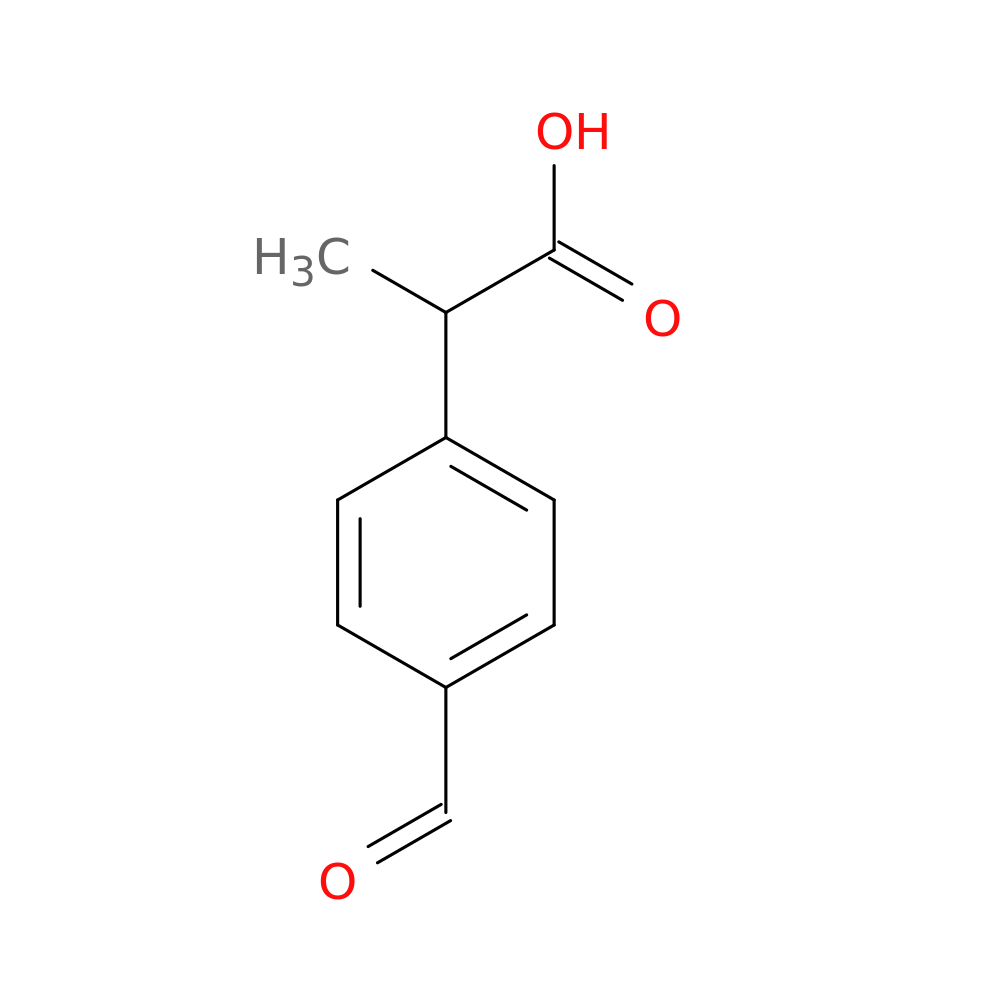 2-(4-Formylphenyl)Propanoic Acid