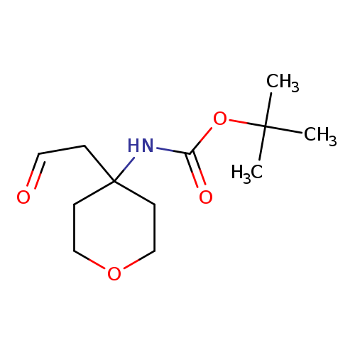 tert-butyl N-[4-(2-oxoethyl)oxan-4-yl]carbamate