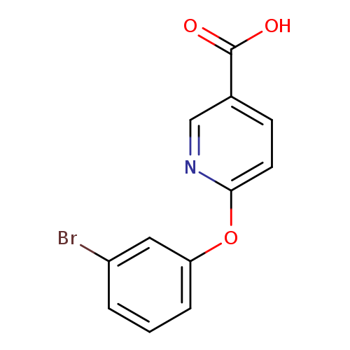 6-(3-bromophenoxy)pyridine-3-carboxylic acid
