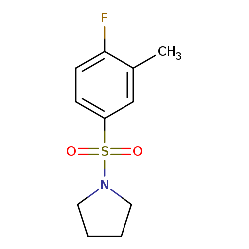 1-(4-Fluoro-3-methyl-benzenesulfonyl)-pyrrolidine
