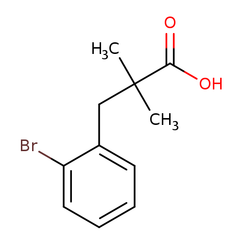 3-(2-bromophenyl)-2,2-dimethylpropanoic acid