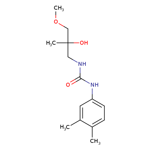 1-(3,4-dimethylphenyl)-3-(2-hydroxy-3-methoxy-2-methylpropyl)urea