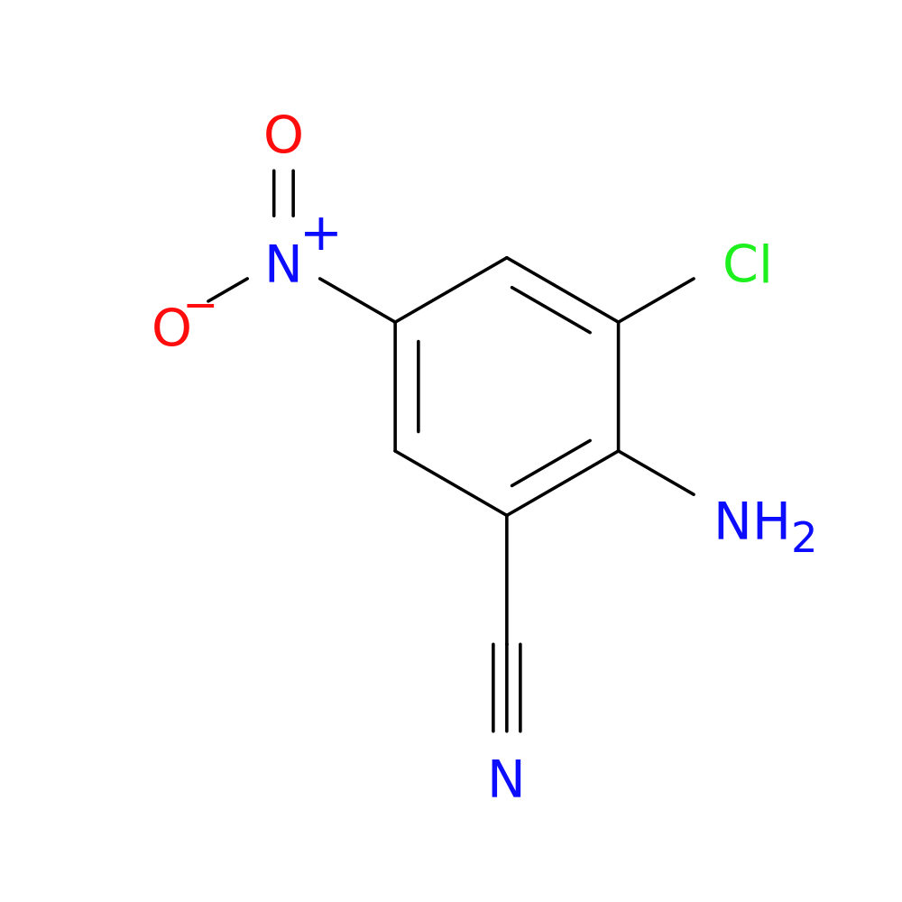2-Amino-3-chloro-5-nitrobenzonitrile