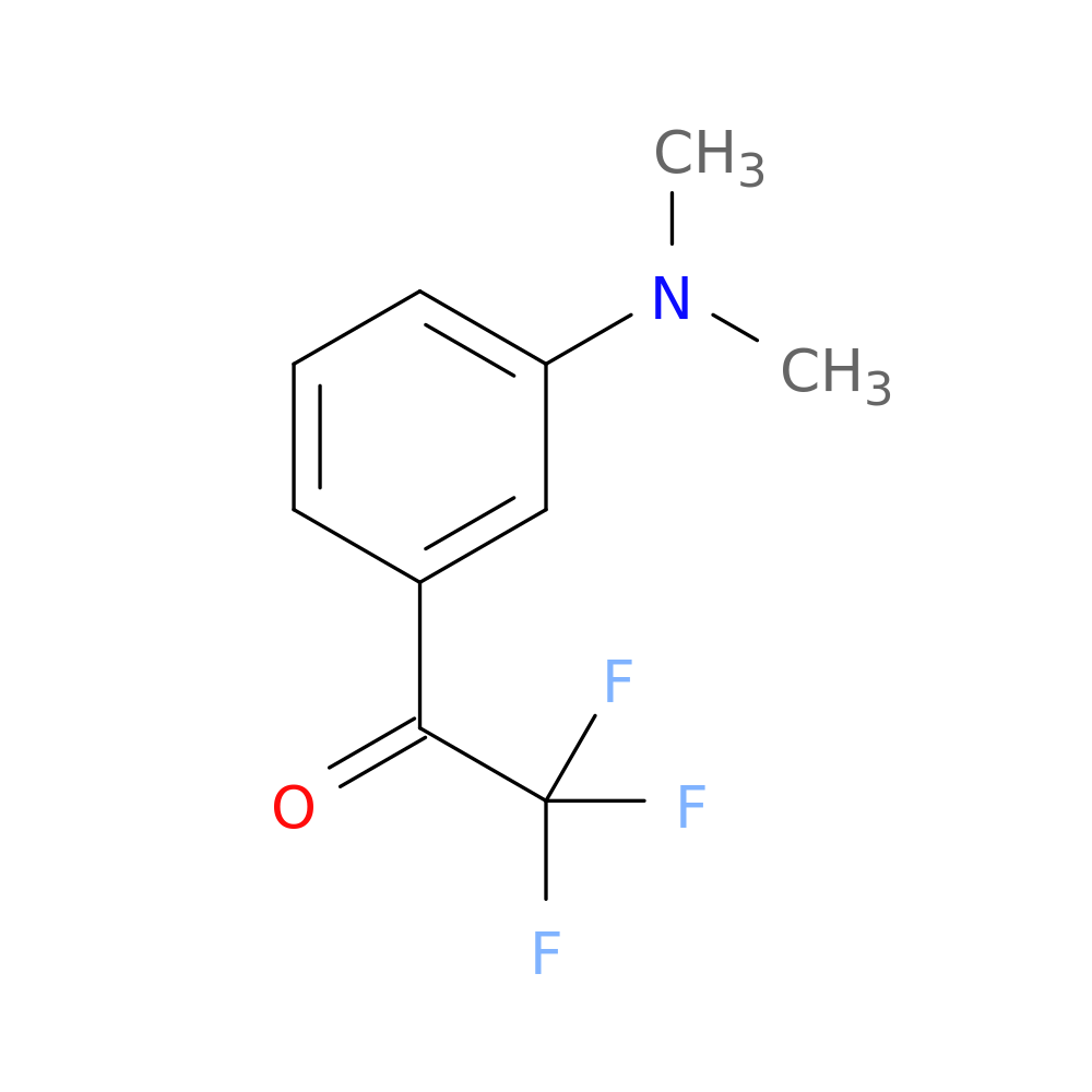 Ethanone, 1-[3-(dimethylamino)phenyl]-2,2,2-trifluoro- (9CI)