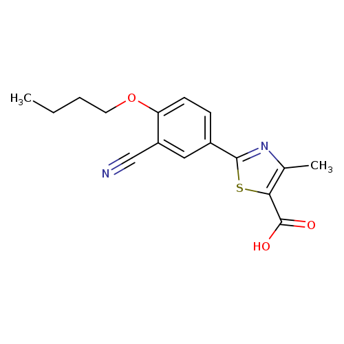 2-(4-Butoxy-3-cyanophenyl)-4-methylthiazole-5-carboxylic acid