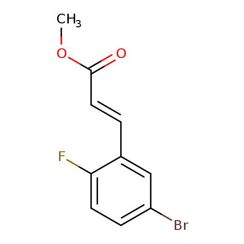 (2E)-3-(5-Bromo-2-fluorophenyl)-2-propenoic acid, methyl ester