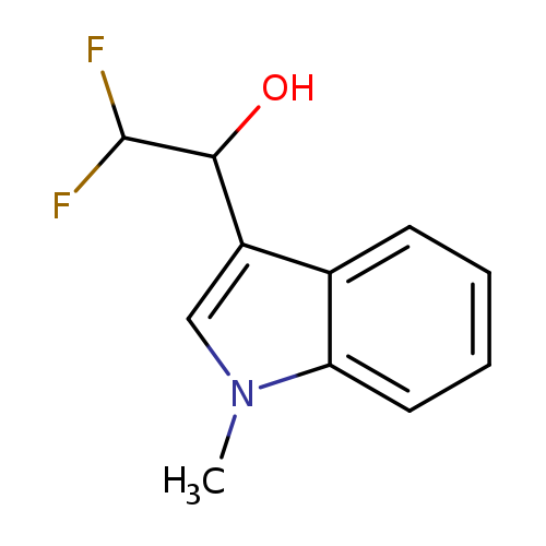 2,2-difluoro-1-(1-methyl-1H-indol-3-yl)ethan-1-ol