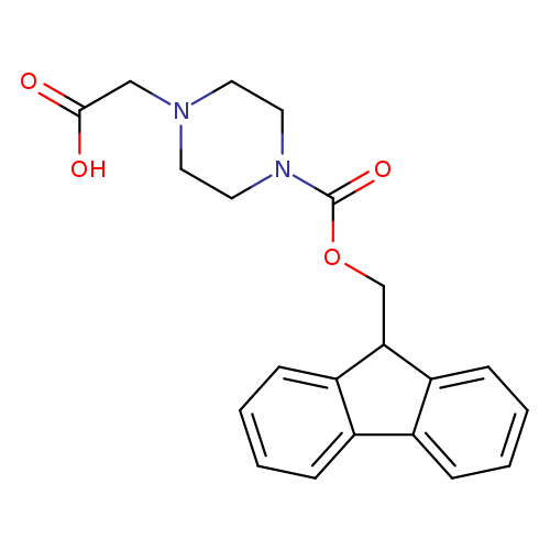 1-Piperazineacetic acid, 4-[(9H-fluoren-9-ylmethoxy)carbonyl]-