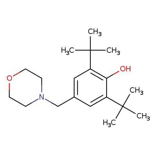 Phenol, 2,6-bis(1,1-dimethylethyl)-4-(4-morpholinylmethyl)-