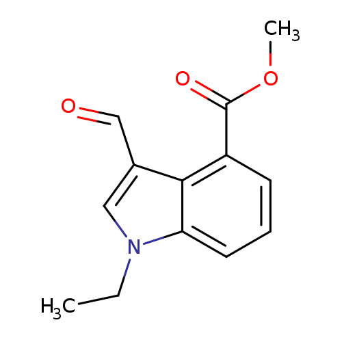 Methyl 1-ethyl-3-formyl-1H-indole-4-carboxylate