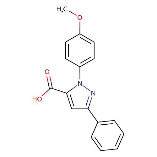 1-(4-Methoxyphenyl)-3-phenyl-1H-pyrazole-5-carboxylic acid