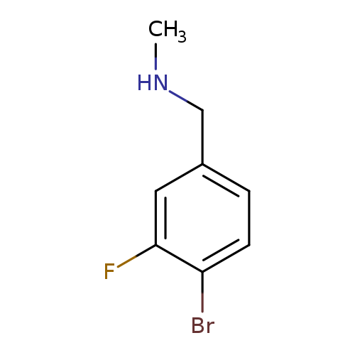 [(4-bromo-3-fluorophenyl)methyl](methyl)amine