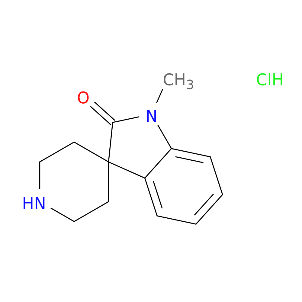 1-Methylspiro[indoline-3,4'-piperidin]-2-one hydrochloride