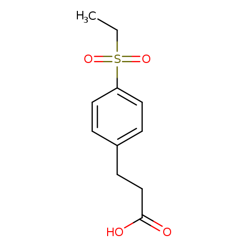 3-[4-(ethanesulfonyl)phenyl]propanoic acid