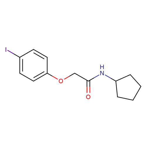 N-cyclopentyl-2-(4-iodophenoxy)acetamide