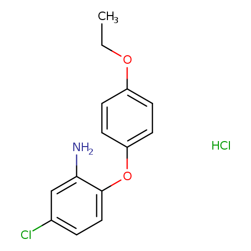 5-CHLORO-2-(4-ETHOXYPHENOXY)ANILINE HYDROCHLORIDE