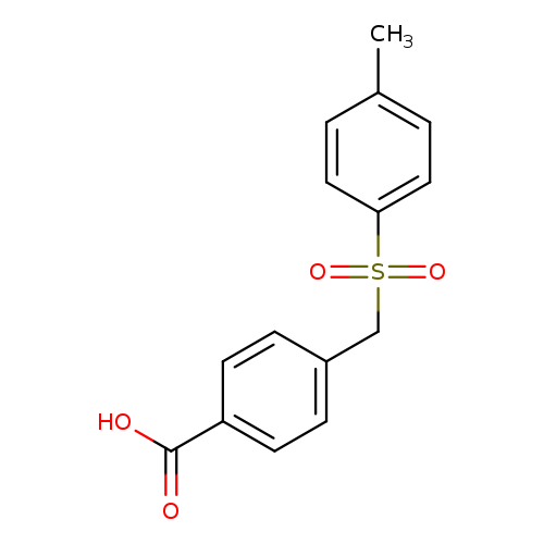 4-[(4-methylbenzenesulfonyl)methyl]benzoic acid