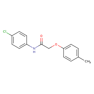 Acetamide, N-(4-chlorophenyl)-2-(4-methylphenoxy)-