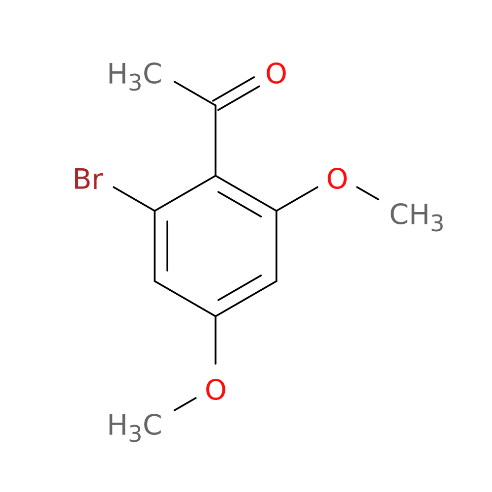 1-(2-bromo-4,6-dimethoxyphenyl)ethan-1-one