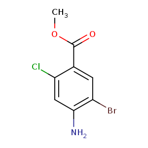 4-Amino-5-bromo-2-chloro-benzoic acid methyl ester