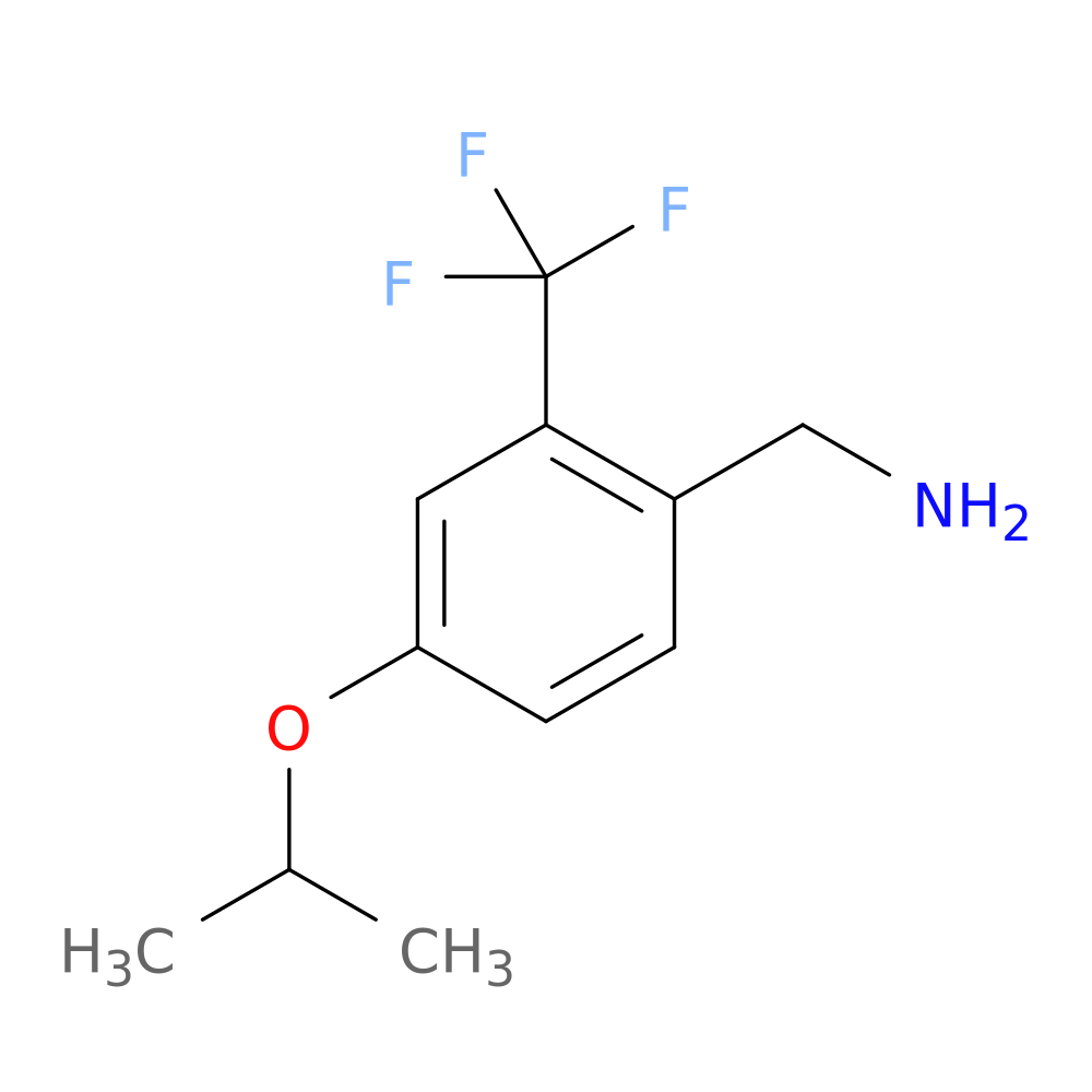 [4-(propan-2-yloxy)-2-(trifluoromethyl)phenyl]methanamine