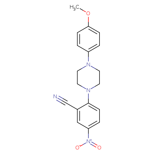 2-[4-(4-Methoxyphenyl)piperazin-1-yl]-5-nitrobenzonitrile