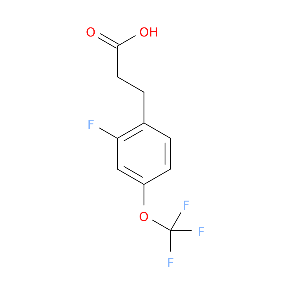 3-(2-Fluoro-4-(trifluoromethoxy)phenyl)propanoic acid