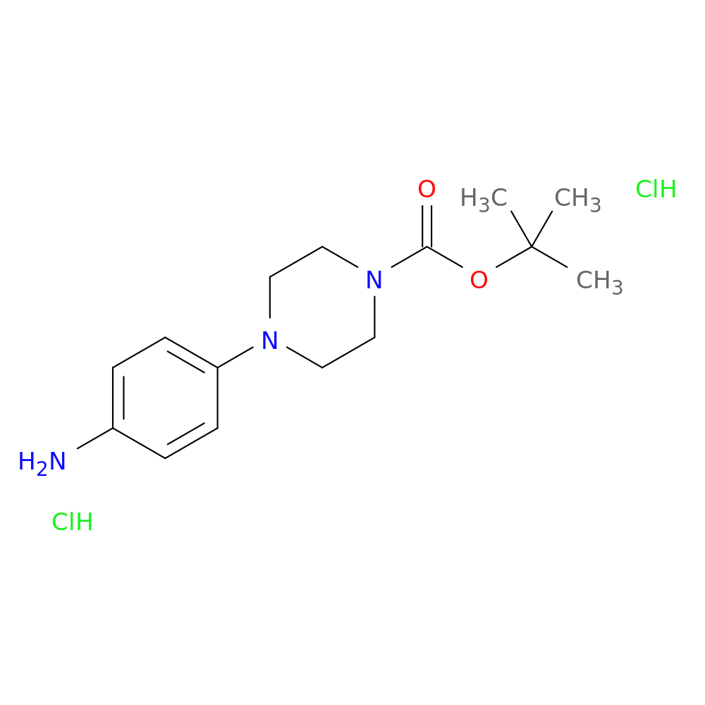 1-Boc-4-(4-aminophenyl)piperazine dihydrochloride