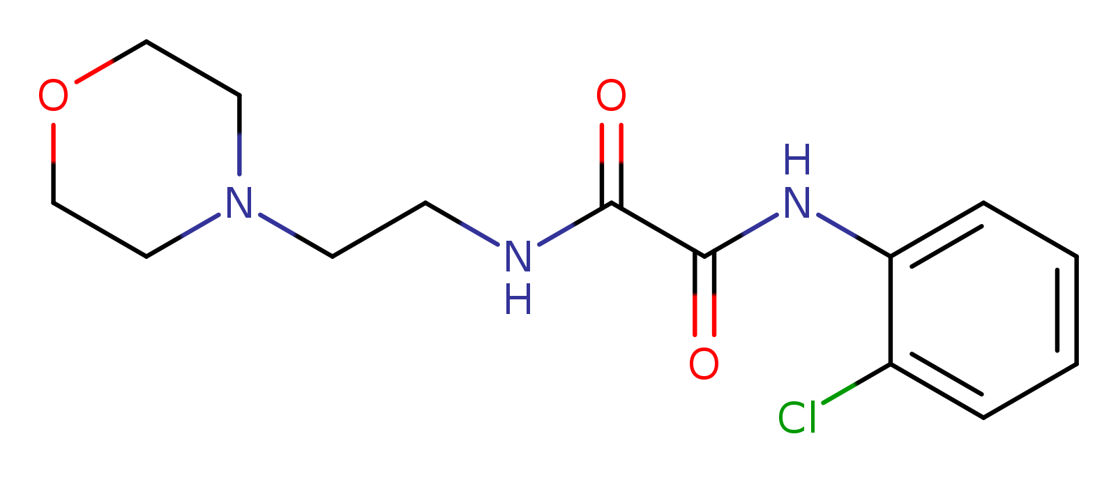 N-(2-chlorophenyl)-N'-[2-(morpholin-4-yl)ethyl]ethanediamide