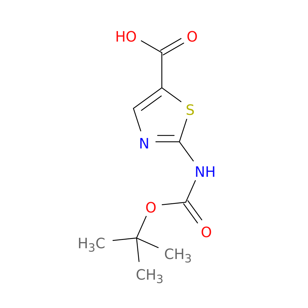 2-(tert-butoxycarbonylamino)thiazole-5-carboxylic acid