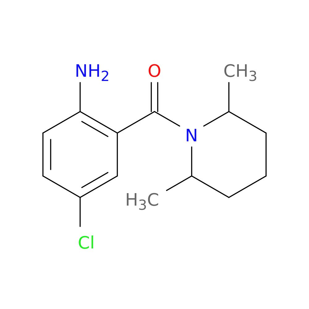 4-chloro-2-(2,6-dimethylpiperidine-1-carbonyl)aniline