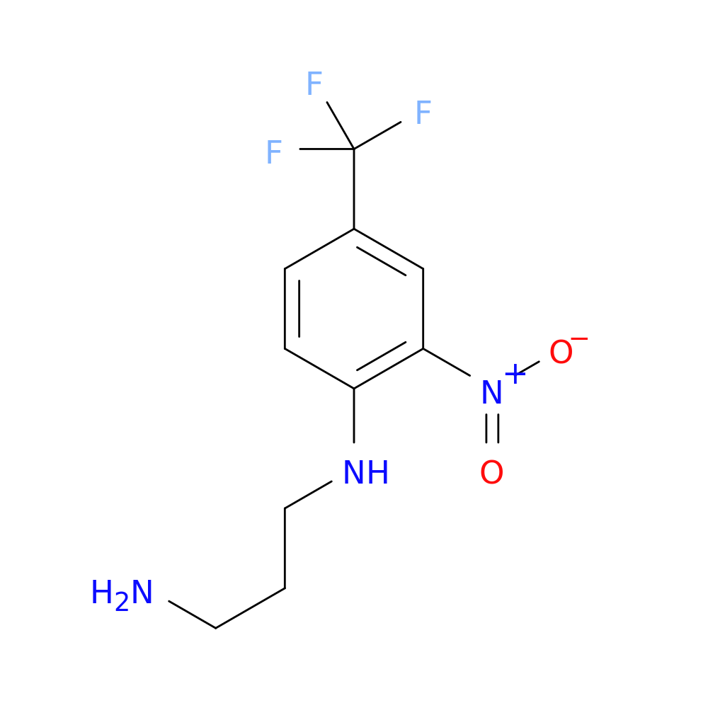 N-[2-Nitro-4-(trifluoromethyl)phenyl]-1,3-propanediamine hydrochloride