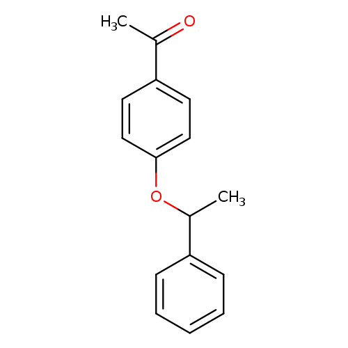 1-[4-(1-phenylethoxy)phenyl]ethan-1-one