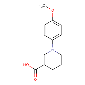 1-(4-METHOXYPHENYL)-3-PIPERIDINECARBOXYLIC ACID