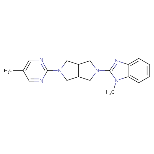 1-methyl-2-[5-(5-methylpyrimidin-2-yl)-octahydropyrrolo[3,4-c]pyrrol-2-yl]-1H-1,3-benzodiazole