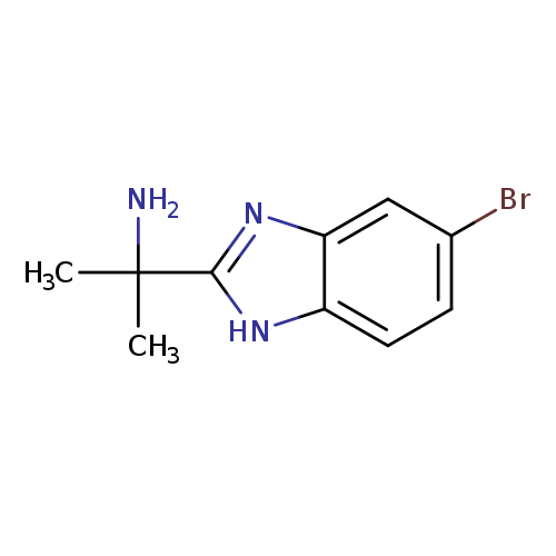 2-(6-bromo-1H-1,3-benzodiazol-2-yl)propan-2-amine