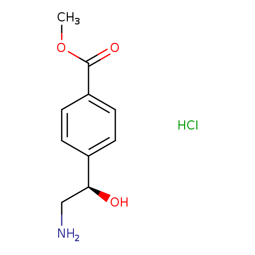 methyl 4-[(1R)-2-amino-1-hydroxyethyl]benzoate hydrochloride