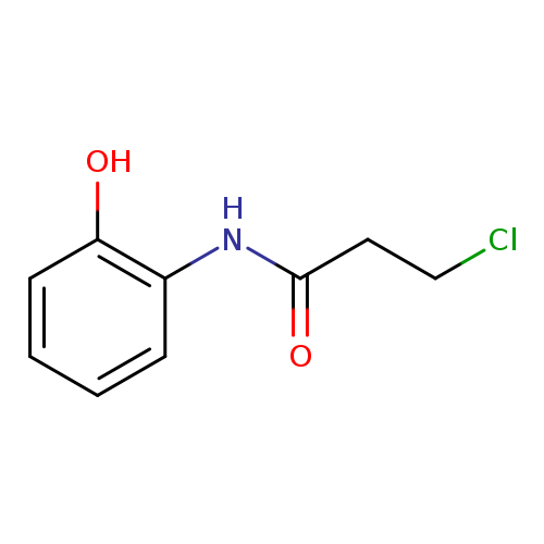 3-chloro-N-(2-hydroxyphenyl)propanamide